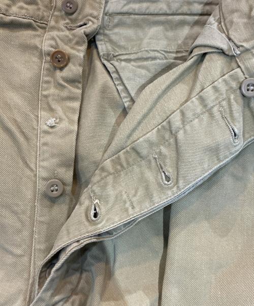 French Army（フランス軍）French Army (フランス軍) M52 ミリタリーパンツ ベージュ サイズ:88.5cm(W35)の古着・服飾アイテム