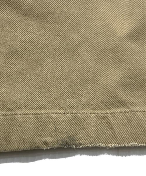 French Army（フランス軍）French Army (フランス軍) M52 ミリタリーパンツ ベージュ サイズ:88.5cm(W35)の古着・服飾アイテム