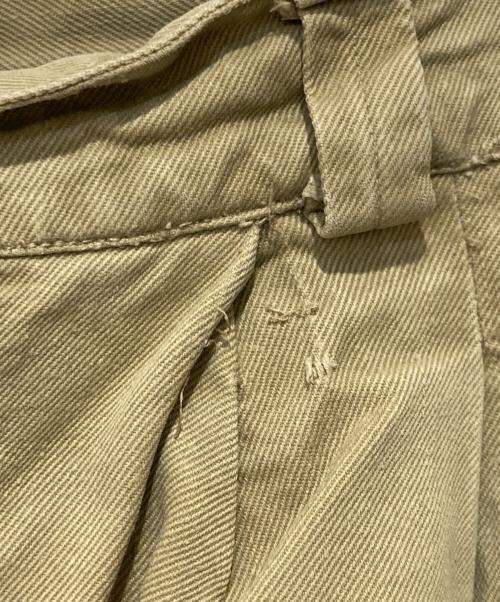 French Army（フランス軍）French Army (フランス軍) M52 ミリタリーパンツ ベージュ サイズ:88.5cm(W35)の古着・服飾アイテム