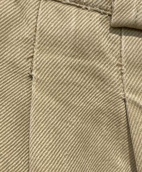 French Army（フランス軍）French Army (フランス軍) M52 ミリタリーパンツ ベージュ サイズ:88.5cm(W35)の古着・服飾アイテム