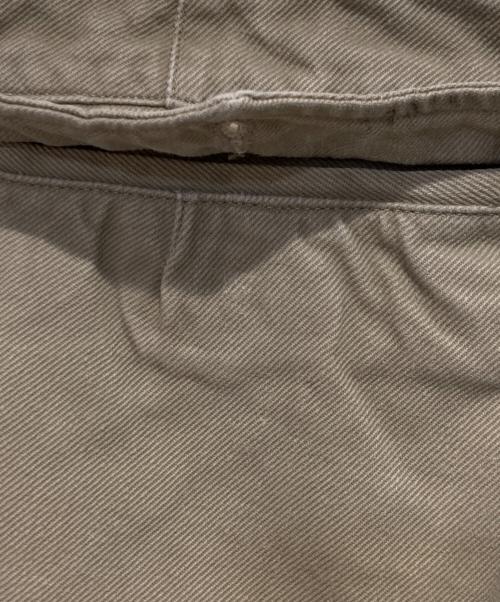 French Army（フランス軍）French Army (フランス軍) M52 ミリタリーパンツ ベージュ サイズ:88.5cm(W35)の古着・服飾アイテム