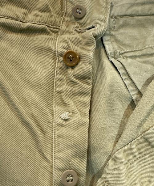 French Army（フランス軍）French Army (フランス軍) M52 ミリタリーパンツ ベージュ サイズ:88.5cm(W35)の古着・服飾アイテム