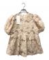 ORGUEIL (オルゲイユ) Flower embroidery blouse ベージュ サイズ:FREE：13000円