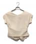HER LIP TO (ハーリップトゥ) Asymmetric-Hem Gathered Top ベージュ サイズ:SIZE S：10000円