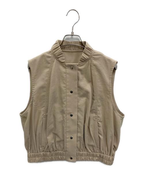 Drawing Numbers（ドローイングナンバーズ）Drawing Numbers (ドローイングナンバーズ) ドビーベスト ベージュ サイズ:38の古着・服飾アイテム