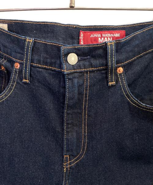 JUNYA WATANABE MAN（ジュンヤワタナベマン）JUNYA WATANABE MAN (ジュンヤワタナベマン) LEVI'S (リーバイス) 502カスタマイズデニム インディゴ サイズ:Sの古着・服飾アイテム