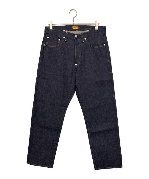 HUMAN MADE（ヒューマンメイド）HUMAN MADE (ヒューマンメイド) STRAIGHT DENIM PANTS PAST ( ストレート デニム パンツ パスト ) インディゴ サイズ:W32の古着・服飾アイテム