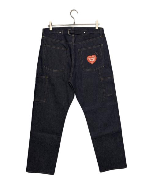 HUMAN MADE（ヒューマンメイド）HUMAN MADE (ヒューマンメイド) STRAIGHT DENIM PANTS PAST ( ストレート デニム パンツ パスト ) インディゴ サイズ:W32の古着・服飾アイテム