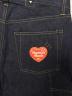 中古・古着 HUMAN MADE (ヒューマンメイド) STRAIGHT DENIM PANTS PAST ( ストレート デニム パンツ パスト ) インディゴ サイズ:W32：28000円