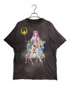 SAINT MICHAELセントマイケル）の古着「SS-SS TEE / ATHENA」｜ブラック