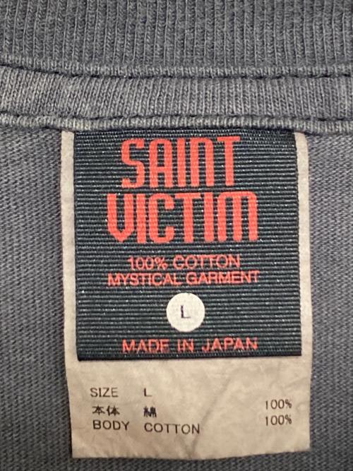 SAINT MICHAEL（セントマイケル）SAINT MICHAEL (セントマイケル) SS-SS TEE / ATHENA ブラック サイズ:Lの古着・服飾アイテム