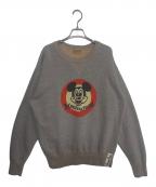 HUMAN MADE×DISNEYヒューマンメイド×ディズニー）の古着「MICKEY MOUSE CLUB TSURIAMI SWEATSHIRT」｜グレー