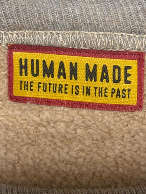 HUMAN MADE（ヒューマンメイド）HUMAN MADE (ヒューマンメイド) DISNEY (ディズニー) MICKEY MOUSE CLUB TSURIAMI SWEATSHIRT グレー サイズ:XLの古着・服飾アイテム
