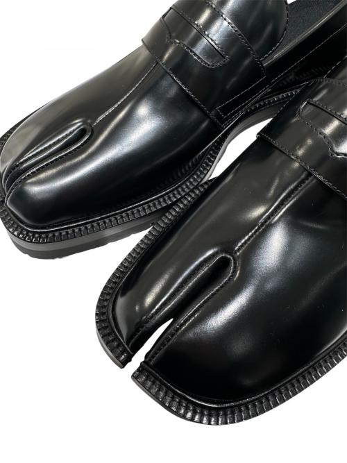 Maison Margiela（メゾンマルジェラ）Maison Margiela (メゾンマルジェラ) TABI COUNTRY LOAFER ブラック サイズ:43の古着・服飾アイテム