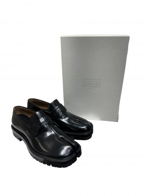 Maison Margiela（メゾンマルジェラ）Maison Margiela (メゾンマルジェラ) TABI COUNTRY LOAFER ブラック サイズ:43の古着・服飾アイテム