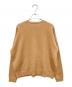 MaxMara (マックスマーラ) Mロゴクルーネックニット キャメル サイズ:S：28000円