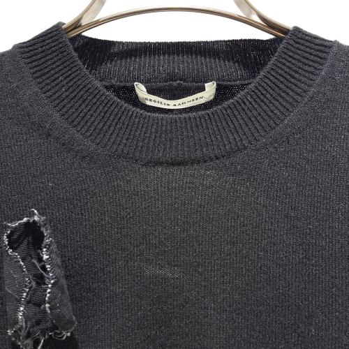 CECILIE BAHNSEN（セシリーバンセン）CECILIE BAHNSEN (セシリーバンセン) JONI TOP/カシミヤショートスリーブニット ブラック サイズ:XS/Sの古着・服飾アイテム