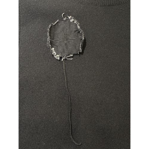 CECILIE BAHNSEN（セシリーバンセン）CECILIE BAHNSEN (セシリーバンセン) JONI TOP/カシミヤショートスリーブニット ブラック サイズ:XS/Sの古着・服飾アイテム