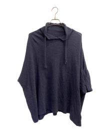 Maison Margiela（メゾンマルジェラ）の古着「ワイドニット」｜ネイビー