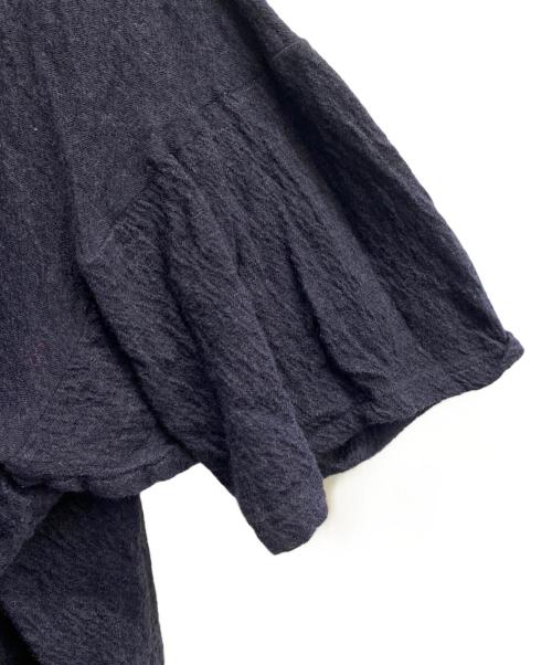 Maison Margiela（メゾンマルジェラ）Maison Margiela (メゾンマルジェラ) ワイドニット ネイビー サイズ:XSの古着・服飾アイテム