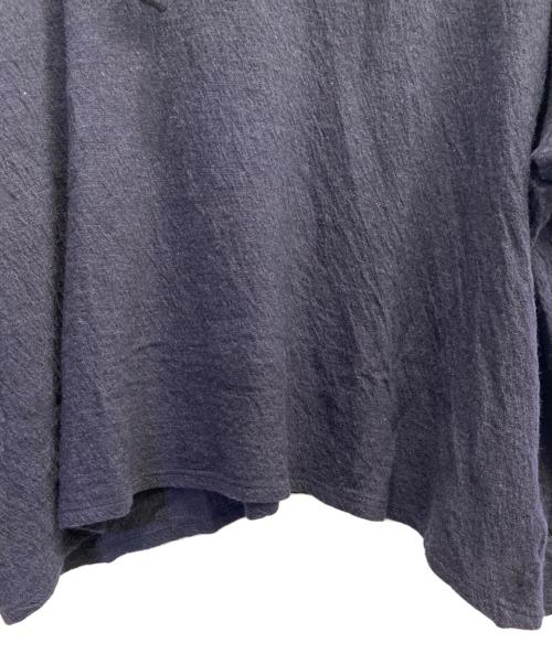 Maison Margiela（メゾンマルジェラ）Maison Margiela (メゾンマルジェラ) ワイドニット ネイビー サイズ:XSの古着・服飾アイテム