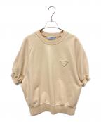 PRADAプラダ）の古着「半袖スウェット」｜ベージュ