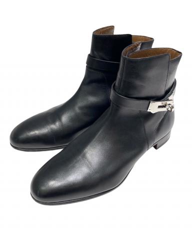 中古・古着通販】HERMES (エルメス) ケリー金具ショートブーツ/ネオ