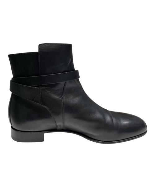 HERMES（エルメス）HERMES (エルメス) ケリー金具ショートブーツ/ネオ/NEO ブラック サイズ:38の古着・服飾アイテム