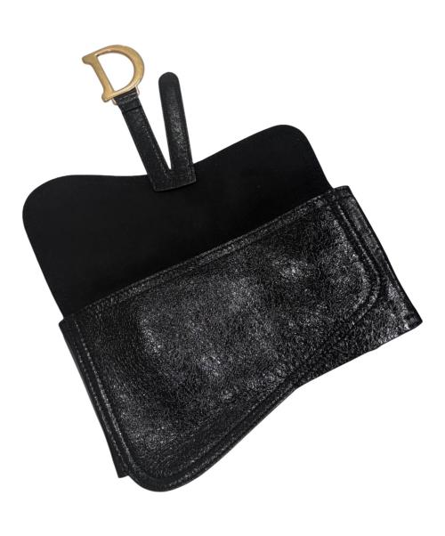 Christian Dior（クリスチャン ディオール）Christian Dior (クリスチャン ディオール) サドルボディバッグベルト ブラック サイズ:S/Mの古着・服飾アイテム