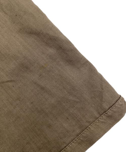 COMME des GARCONS SHIRT（コムデギャルソンシャツ）COMME des GARCONS SHIRT (コムデギャルソンシャツ) コットンリネンツイルパンツ ベージュ サイズ:Sの古着・服飾アイテム
