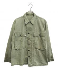 VINTAGE MILITARY（ヴィンテージ ミリタリー）の古着「US ARMY M43 HBTジャケット」｜オリーブ