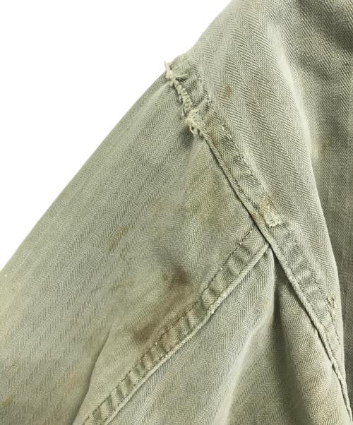 VINTAGE MILITARY（ヴィンテージ ミリタリー）VINTAGE MILITARY (ヴィンテージ ミリタリー) US ARMY M43 HBTジャケット オリーブ サイズ:不明の古着・服飾アイテム
