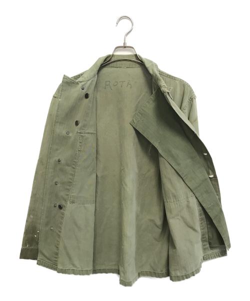 VINTAGE MILITARY（ヴィンテージ ミリタリー）VINTAGE MILITARY (ヴィンテージ ミリタリー) US ARMY M43 HBTジャケット オリーブ サイズ:不明の古着・服飾アイテム