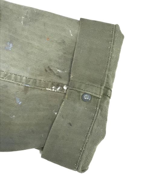 VINTAGE MILITARY（ヴィンテージ ミリタリー）VINTAGE MILITARY (ヴィンテージ ミリタリー) US ARMY M43 HBTジャケット オリーブ サイズ:不明の古着・服飾アイテム