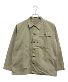 VINTAGE MILITARY（ヴィンテージ ミリタリー）の古着「USMC P-44 ヘリンボーン ジャケット」｜オリーブ