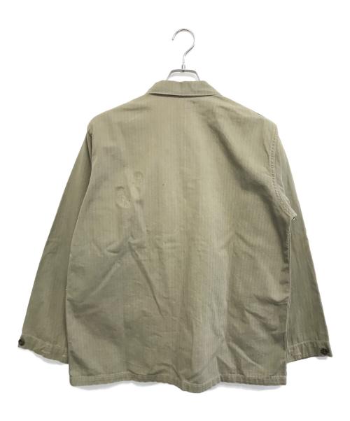 VINTAGE MILITARY（ヴィンテージ ミリタリー）VINTAGE MILITARY (ヴィンテージ ミリタリー) USMC P-44 ヘリンボーン ジャケット オリーブ サイズ:不明の古着・服飾アイテム