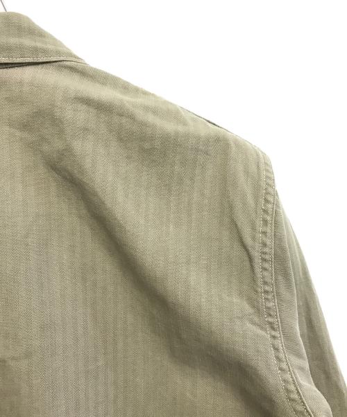 VINTAGE MILITARY（ヴィンテージ ミリタリー）VINTAGE MILITARY (ヴィンテージ ミリタリー) USMC P-44 ヘリンボーン ジャケット オリーブ サイズ:不明の古着・服飾アイテム