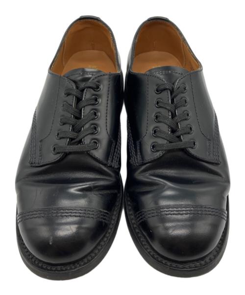 SANDERS（サンダース）SANDERS (サンダース) Military Derby Shoe ブラック サイズ:2 1/2の古着・服飾アイテム
