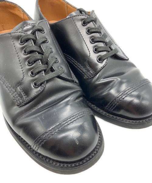 SANDERS（サンダース）SANDERS (サンダース) Military Derby Shoe ブラック サイズ:2 1/2の古着・服飾アイテム