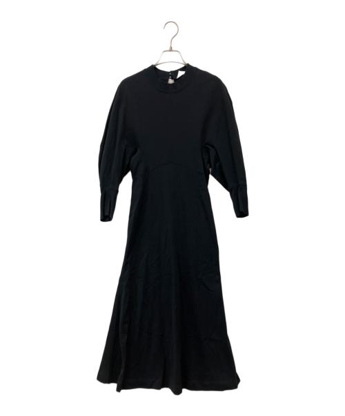 Mame Kurogouchi（マメクロゴウチ）mame kurogouchi (マメクロゴウチ) Classic Cotton Dress ブラック サイズ:2の古着・服飾アイテム