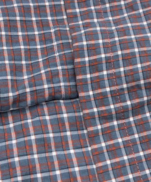 anuke（アンヌーク）anuke (アンヌーク) Check Short Shirts グレー サイズ:FREE 未使用品の古着・服飾アイテム