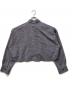 anuke (アンヌーク) Check Short Shirts グレー サイズ:FREE 未使用品：10000円