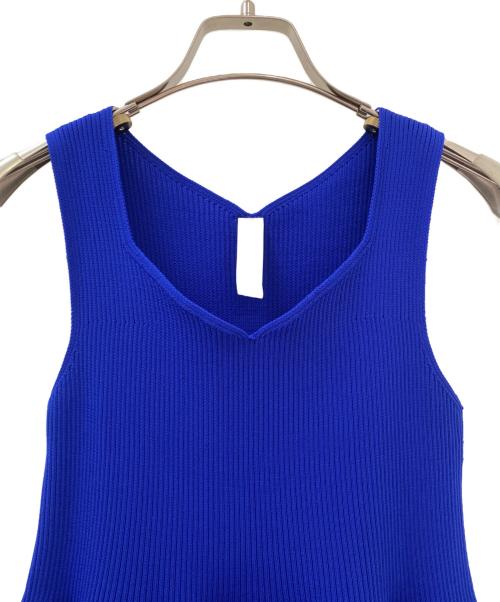 CFCL（シーエフシーエル）CFCL (シーエフシーエル) POTTERY SLEEVELESS TOP ブルー サイズ:Freeの古着・服飾アイテム
