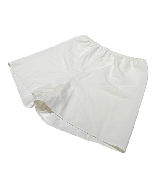 MUSE de Deuxieme Classe（ミューズ ドゥーズィエム クラス）MUSE de Deuxieme Classe (ミューズ ドゥーズィエム クラス) URBAN SemiFlare パンツ ホワイト サイズ:38の古着・服飾アイテム