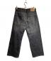 Hysteric Glamour (ヒステリックグラマー) ルーズストレートデニムパンツ ブラック サイズ:28：8000円