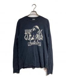 Hysteric Glamour（ヒステリックグラマー）の古着「WITCHCRAFT ROCK(ウィッチクラフト) ヒスガール ロンT」｜ブラック