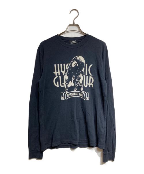 Hysteric Glamour（ヒステリックグラマー）Hysteric Glamour (ヒステリックグラマー) WITCHCRAFT ROCK(ウィッチクラフト) ヒスガール ロンT ブラック サイズ:Sの古着・服飾アイテム