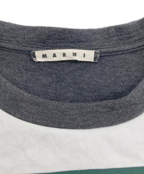 MARNI（マルニ）MARNI (マルニ) プリントTシャツ グレー サイズ:38の古着・服飾アイテム
