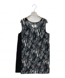 MM6 Maison Margiela（エムエムシックスメゾンマルジェラ）の古着「ノースリーブワンピース」｜ブラック