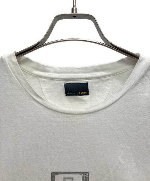 FENDI（フェンディ）FENDI (フェンディ) Tシャツ ホワイト サイズ:50の古着・服飾アイテム